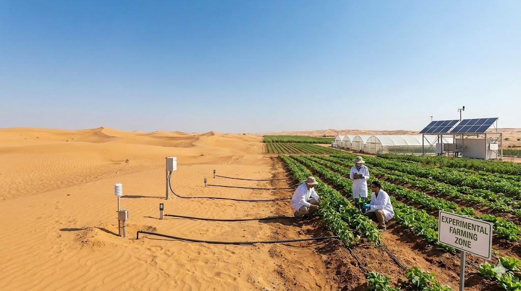 Turning Sand into Soil: The Science of Desert Farming