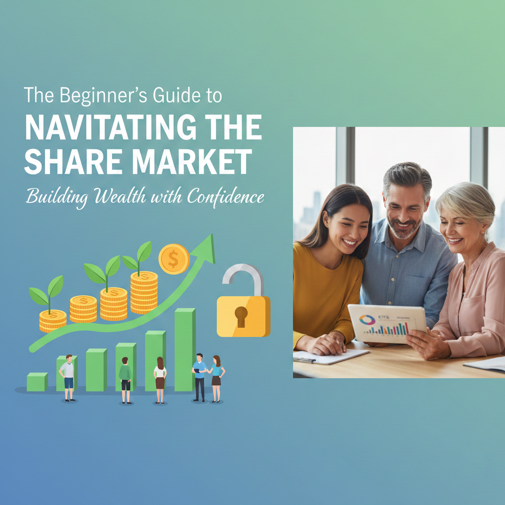 The Beginner’s Guide to Navigating the Share Market: Building Wealth with Confidence
