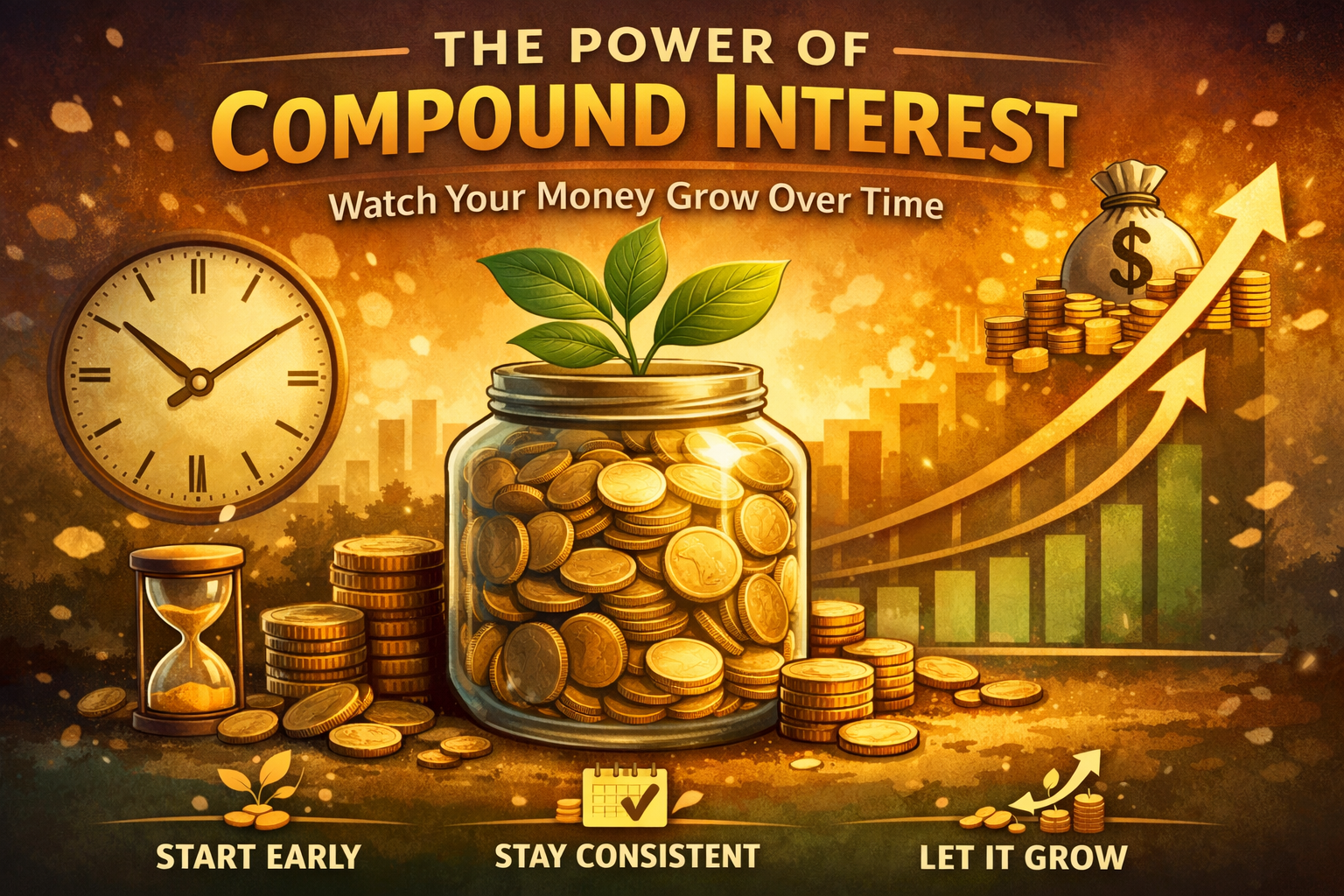 The Power of Compound Interest: How Time Turns Small Money into Big Money