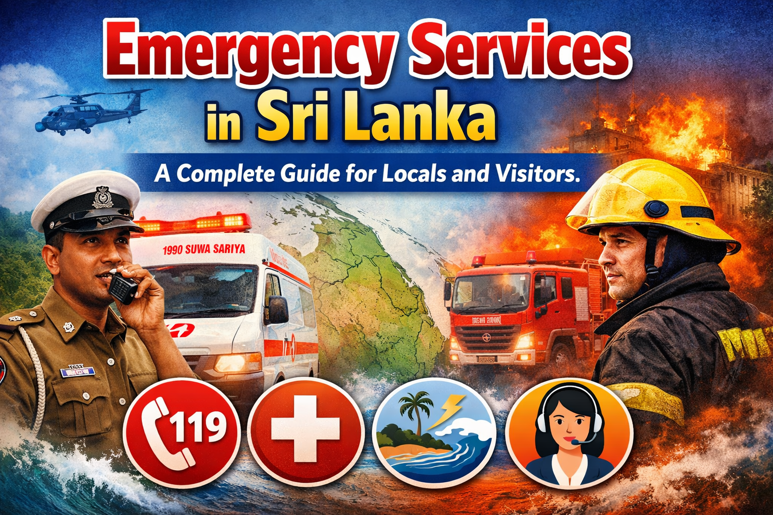 What are the Emergency Services in Sri Lanka and their Contact Numbers: A Complete Guide for Locals and Visitors