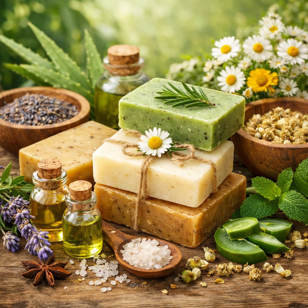 Herbal Soaps: Make Your Own Healthy, Natural Skincare at Home