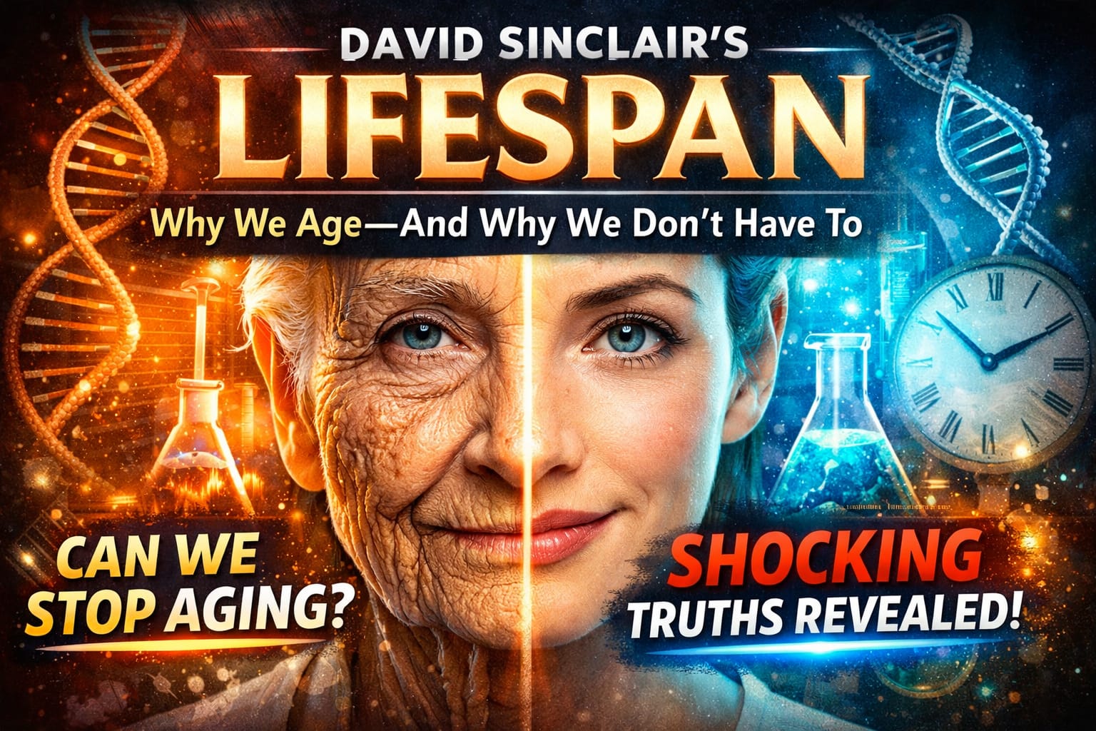 Lifespan by David Sinclair: Why We Age and How to Live Longer