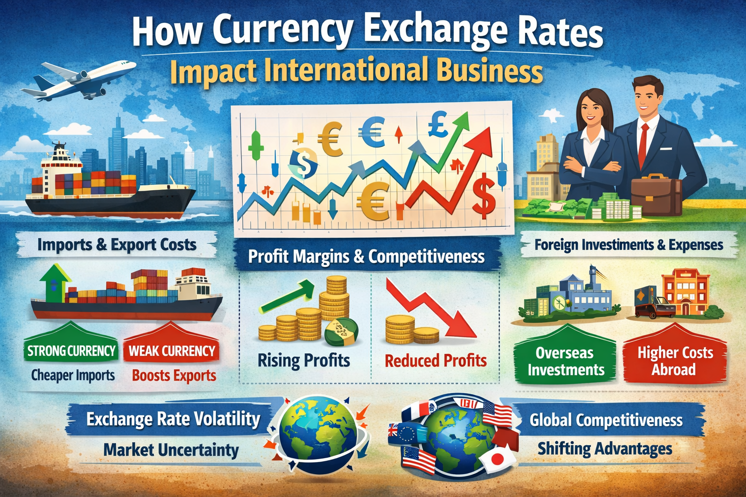 How Currency Exchange Rates Impact International Business