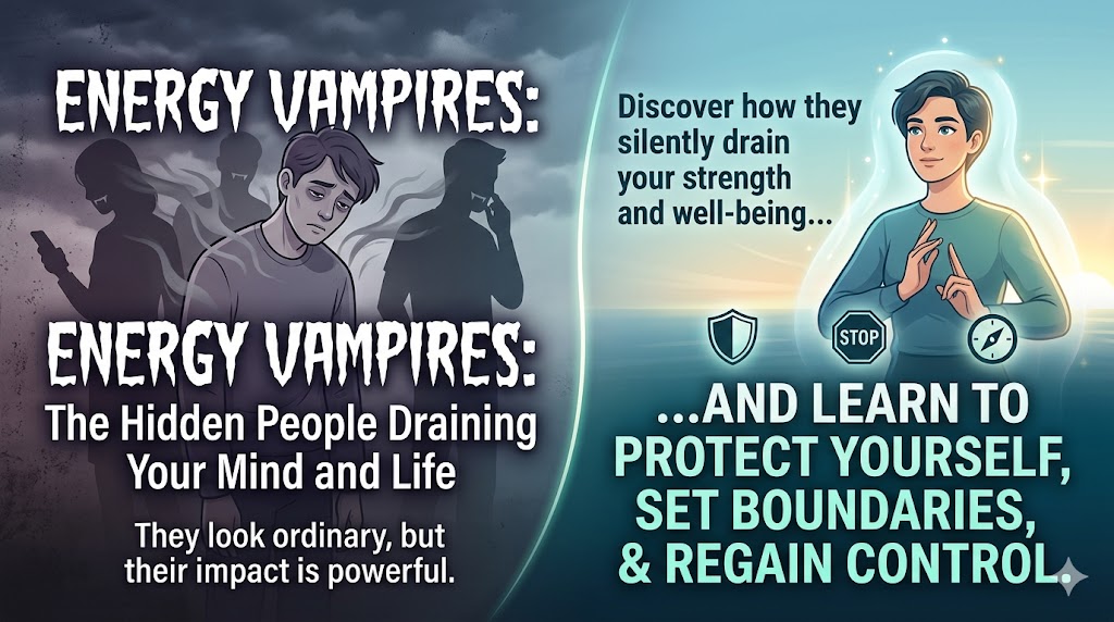 Energy Vampires: The Hidden People Draining Your Mind and Life
