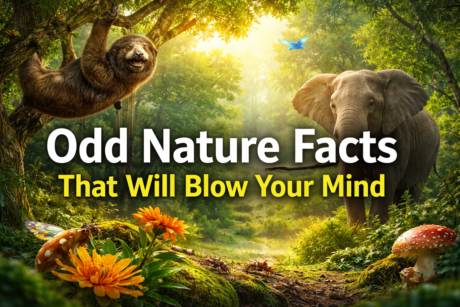 Odd Nature Facts That Will Blow Your Mind and Change Everything