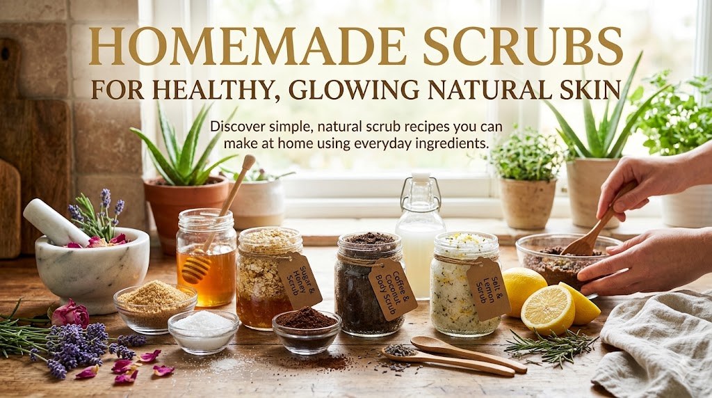 Glow Naturally with Easy Homemade Skin Scrub Recipes