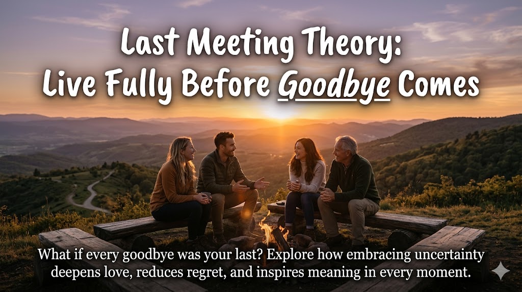 Last Meeting Theory: Live Fully Before Goodbye Comes