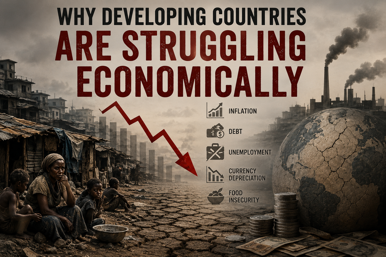 Why Developing Countries Are Struggling Economically?