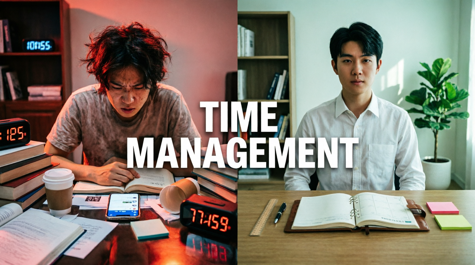 Why do most  students fail to manage their time effectively ?