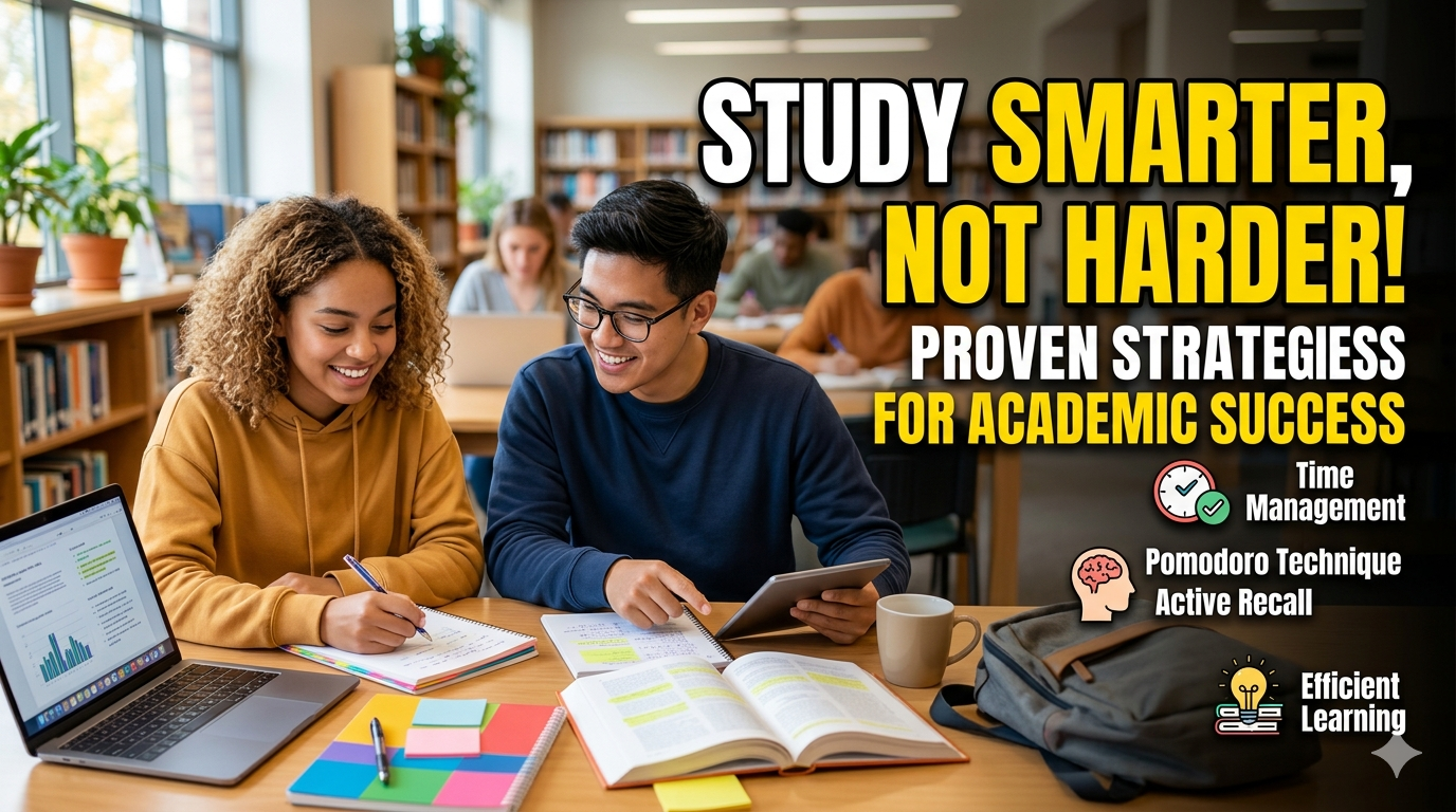 Study Smarter, Not Harder: Proven Strategies for Academic Success