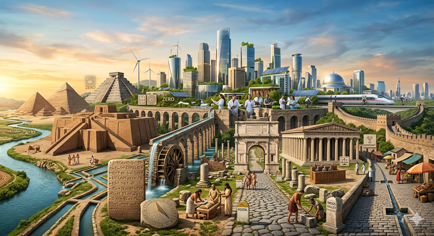 How do Ancient Roots connect with our Modern World Structure?
