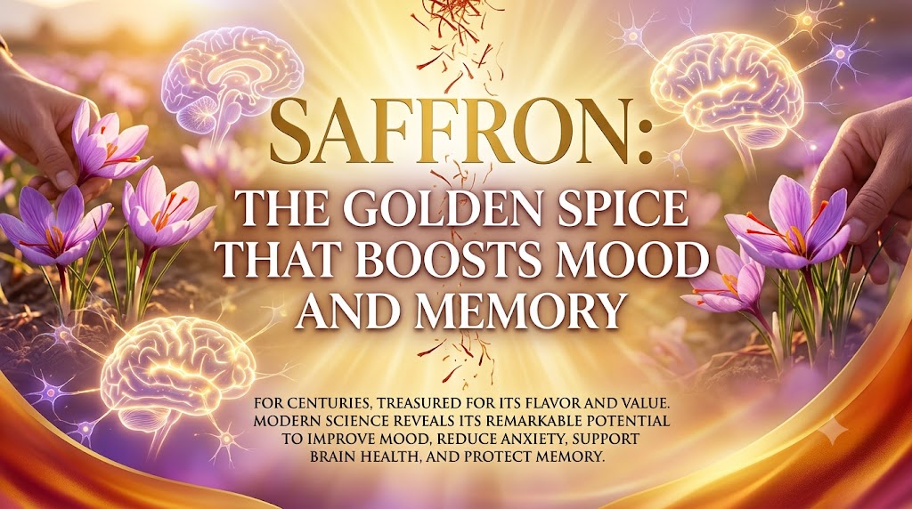 Saffron: The Golden Spice That Boosts Mood and Memory
