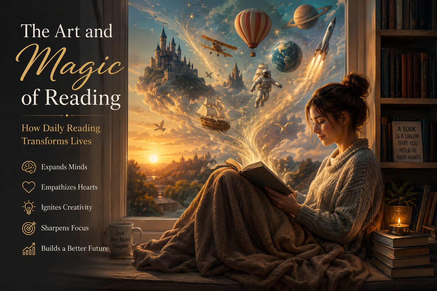 The Art and Magic of Reading: How Daily Reading Transforms Lives