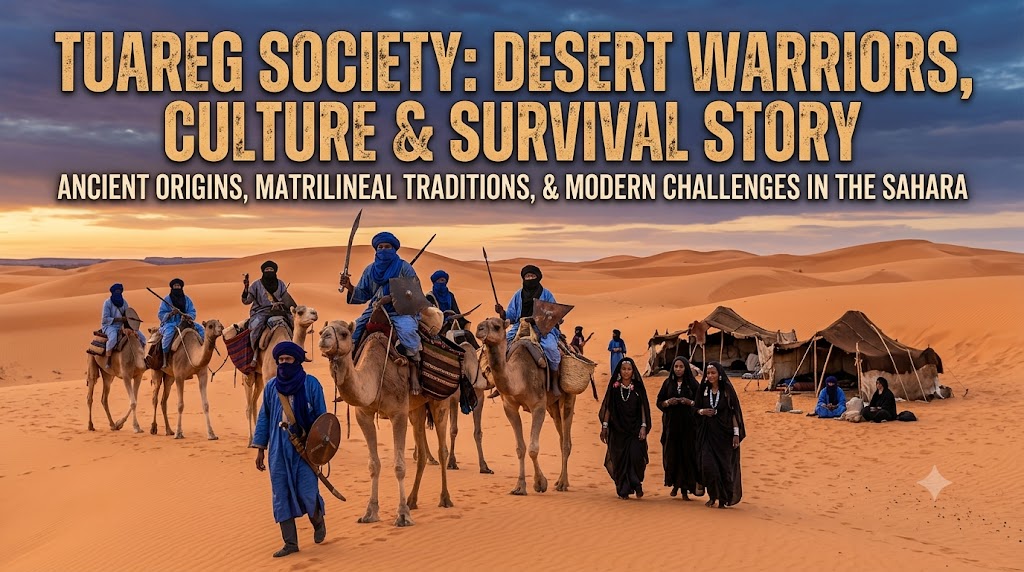 Tuareg Society: Desert Warriors, Culture and Survival Story
