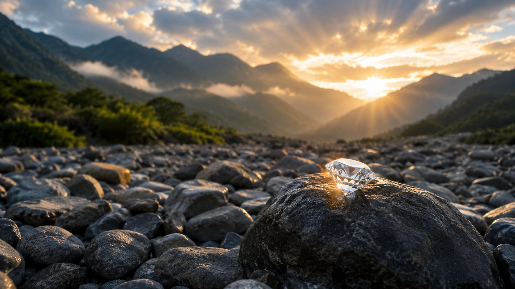 Don’t Be a Stone Found Everywhere — Be a Gem: Precious & Unique