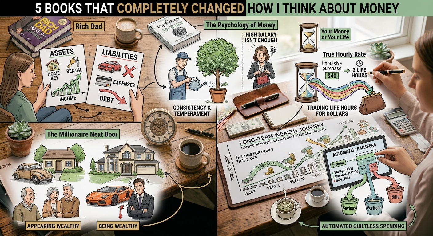5 Books That Completely Changed How I Think About Money