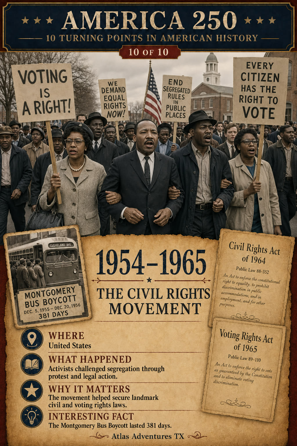 The History of the. United States Civil Rights Movement