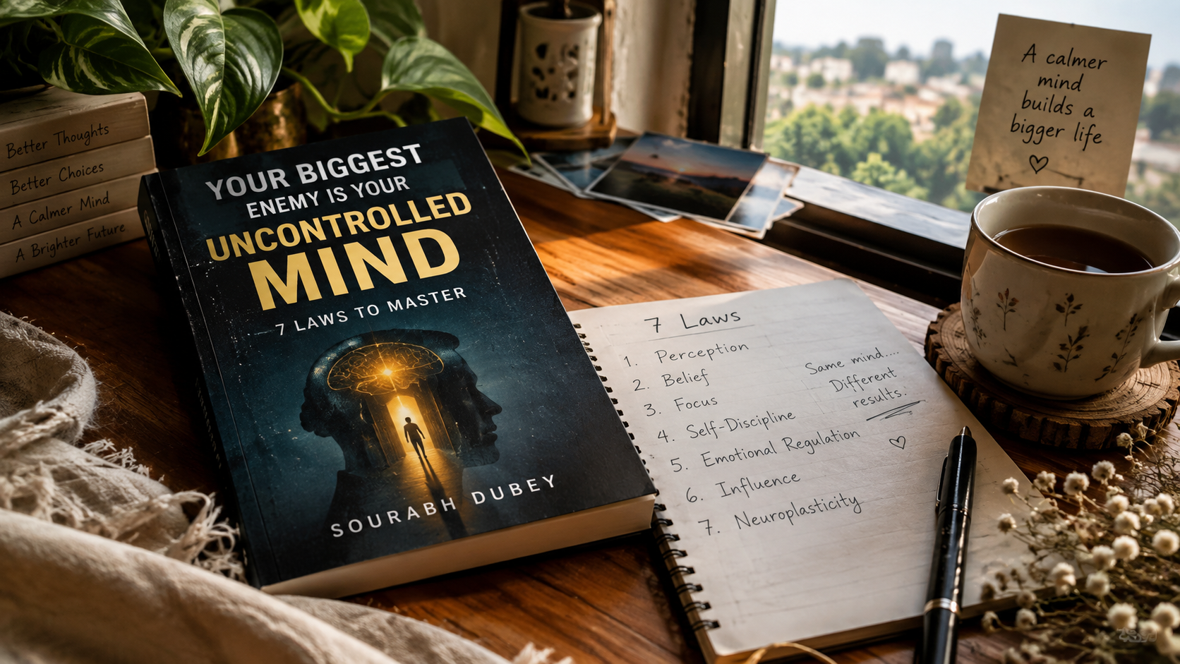 Your Biggest Enemy Is Your Uncontrolled Mind: 7 Laws to Master