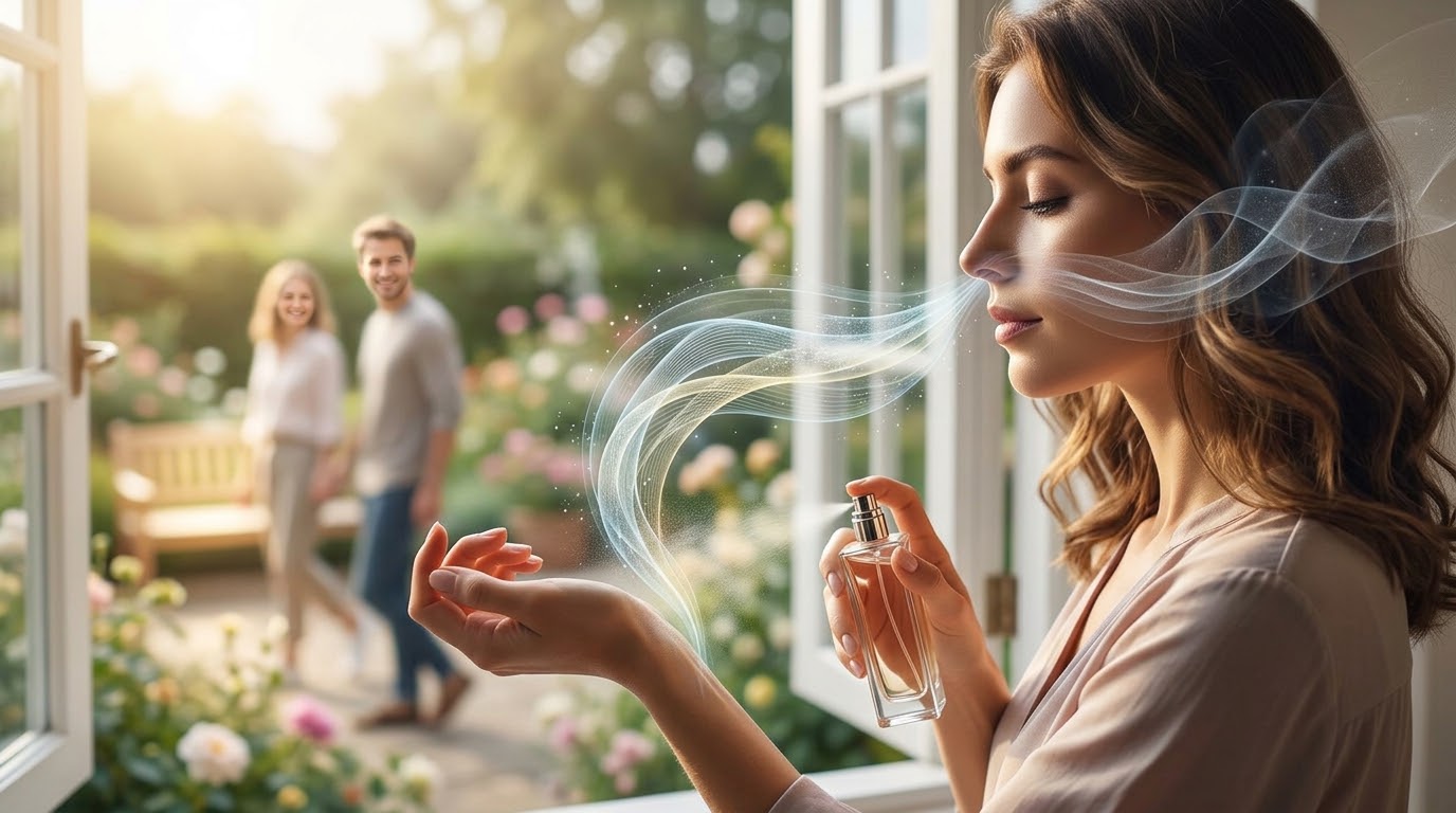 Why Your Nose Stops Noticing Your Own Perfume Smell