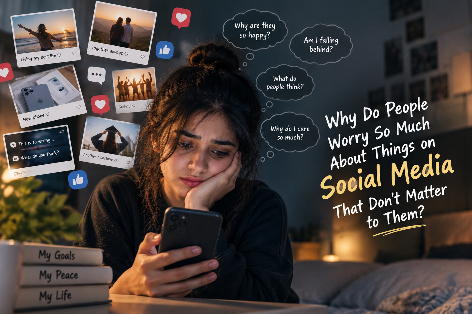 Why Do We Worry About Things on Social Media That Don't Matter?