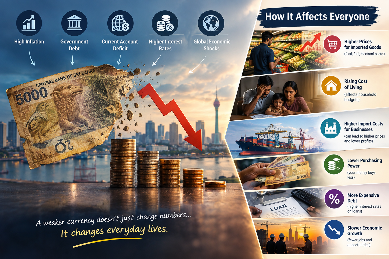 Why a Country’s Currency Becomes Weak? Causes and Consequences